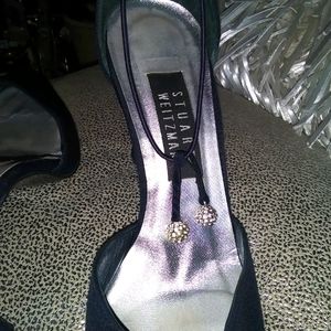 Stuart Weitzman dark navy pump